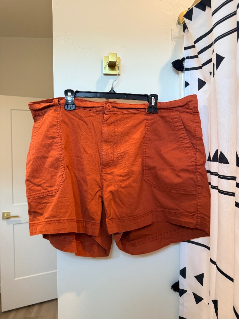 Old Navy XXL High Rise Chino 4" Orange Shorts - Very Good